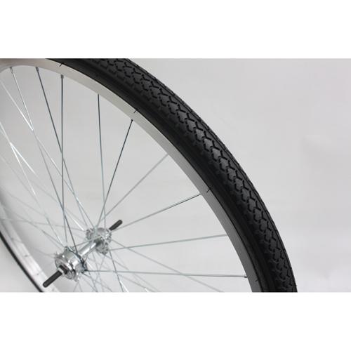 27インチ 自転車 27×1 3/8 14T 37-630 後輪リム完組 バンド用 
