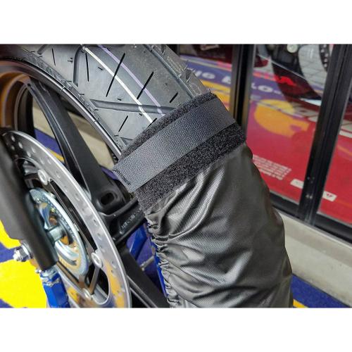 Rise タイヤ保護カバー まもるくん 17インチ Jr ブラック 012161 バイク |  | 02