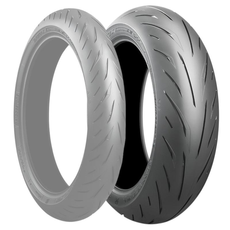 M.M ② タイヤ・ホイール BRIDGESTONE BATTLAX HYPERSPORT S22(Hレンジ) 150/60R17 66H TL リア