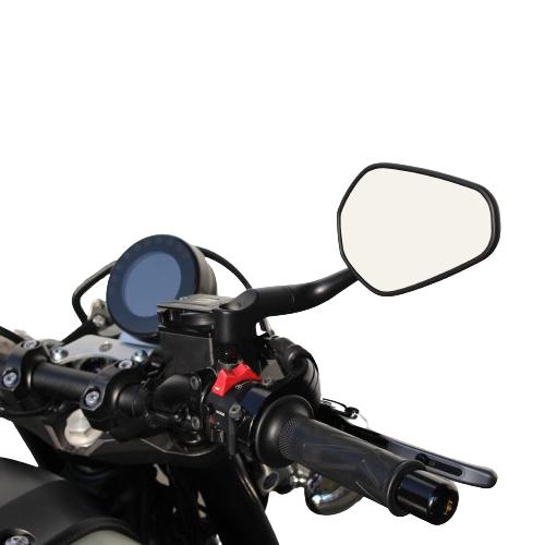 MIRAX バイク ミラー ユーロミラー ヘキサゴン 左右共通 10mm 正ネジ