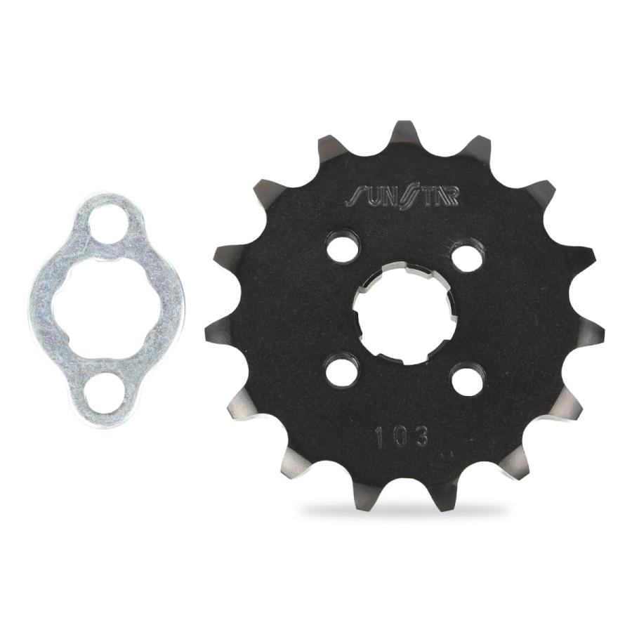 SUNSTAR サンスター フロント スプロケット 15T 103-15 : パーツ