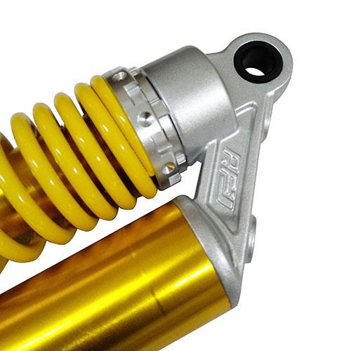 Optimum リアショック 320mm イエロー/ゴールド バイク : パーツ