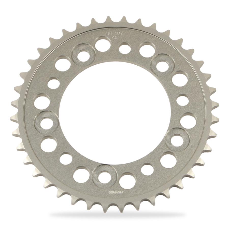 スプロケット 40T 16T シルバー SUNSTAR（サンスター） SUNSTAR サンスター リア スプロケット 40T RH-107-40 : パーツ