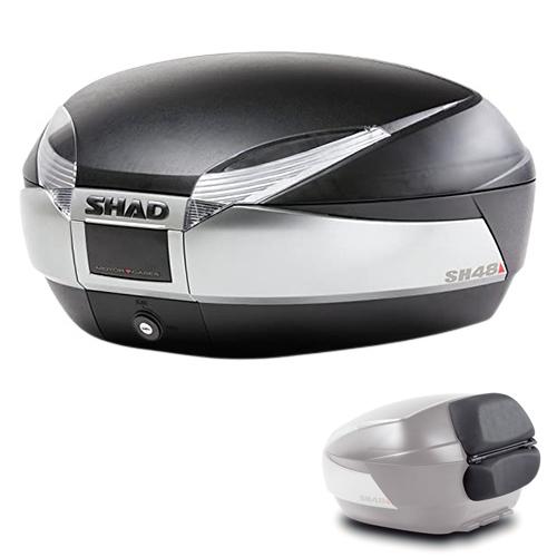 SHAD(シャッド) 【セット品】SH48 トップケース チタニウム バック 
