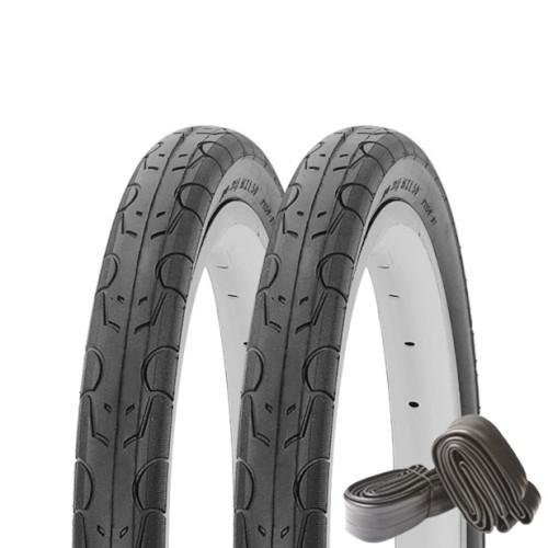 COMPASS 自転車 タイヤ 700×32C W/O 2本セット P1159 ブラック タイヤ2
