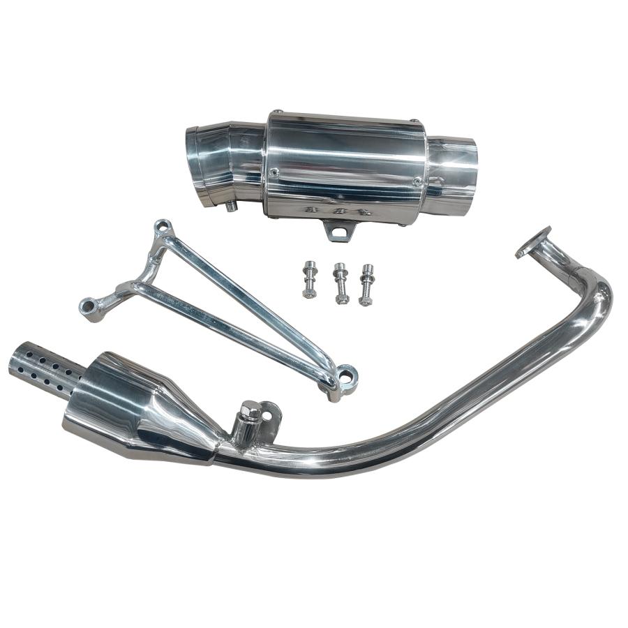 スズキ アドレスV125/G CF46A O2センサー付 チタン フルエキゾースト