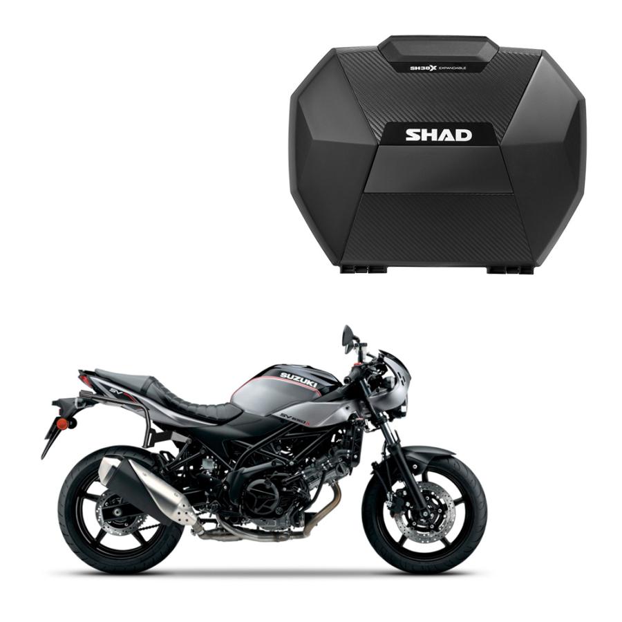 SHAD(シャッド) 【セット品】SH38X サイドケース カーボン+