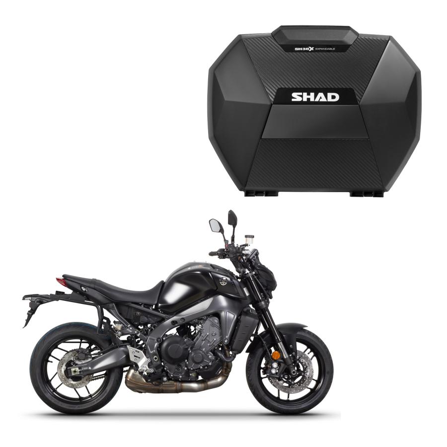SHAD(シャッド) 【セット品】SH38X サイドケース カーボン+ 