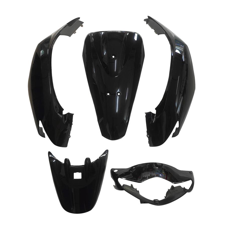 ホンダ ディオ DIO AF56/AF57/AF63 外装 5点 カウル セット ブラック