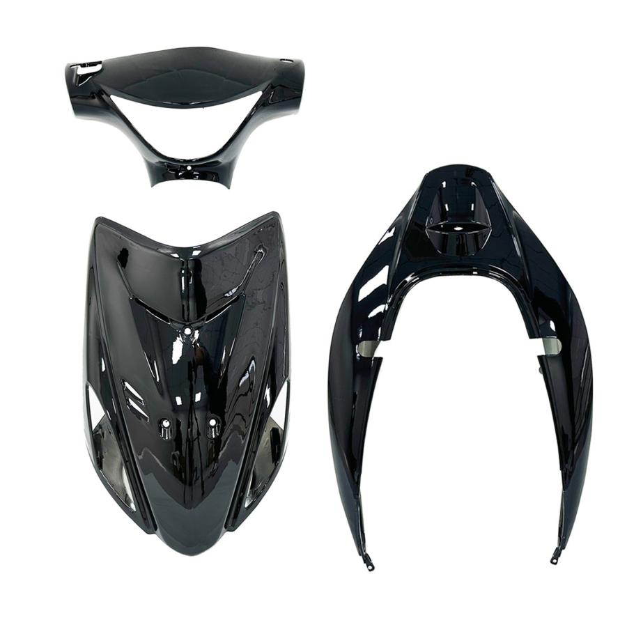 スズキ アドレスV125S CF4MA 外装 3点 カウル セット ブラック