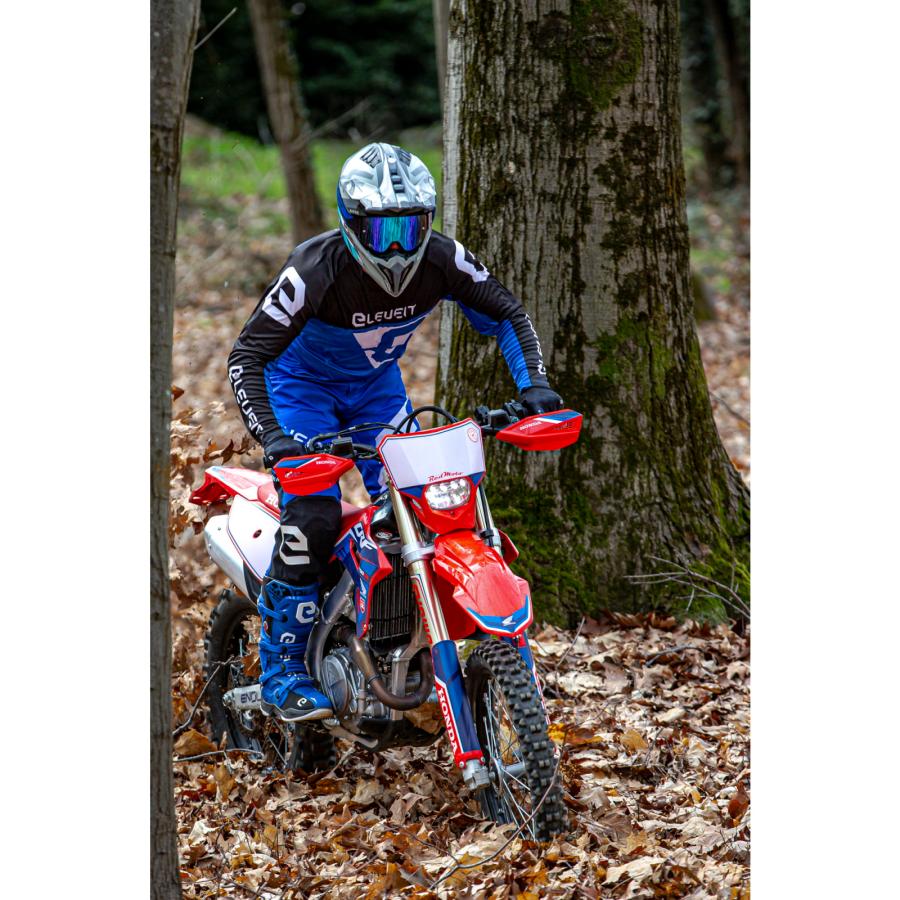 Eleveit(エレベイト) バイク オフロードブーツ X レジェンド ブルー  