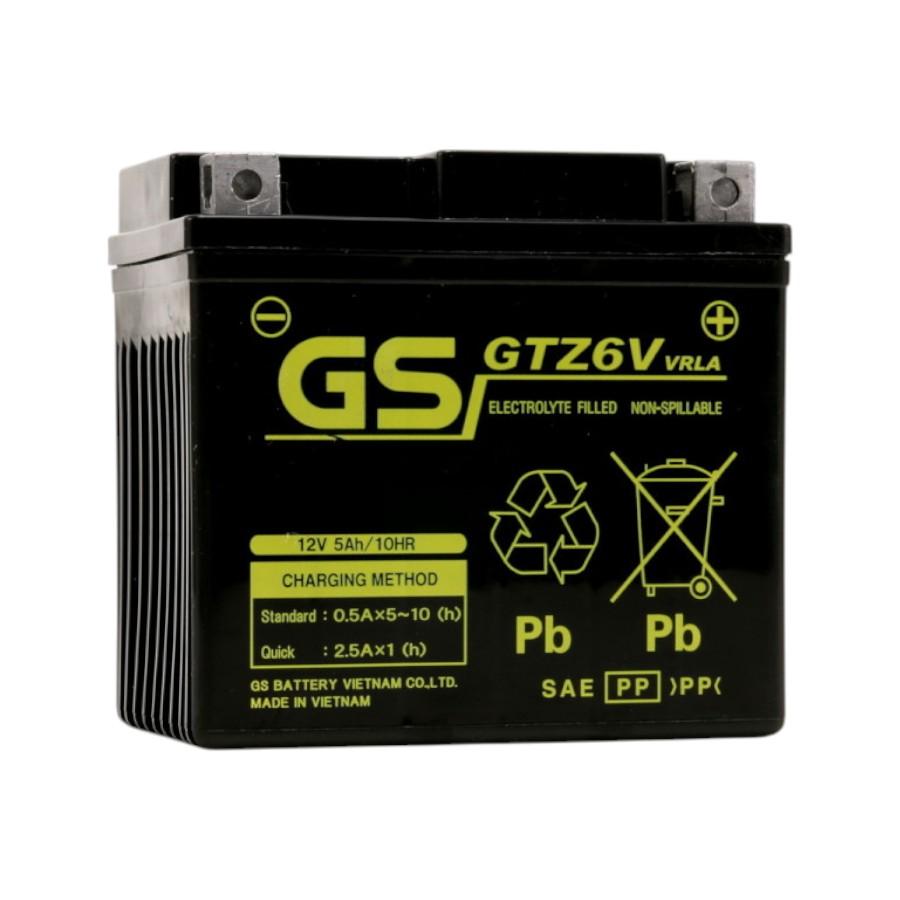 GS Battery Vietnam GTZ6V (YTZ6V互換)(液入充電済) 070Y56 バイク