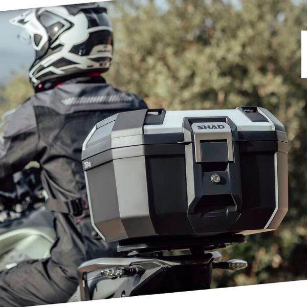 SHAD(シャッド) バイク TR46 TERRA トップケース 46L ブラック リア