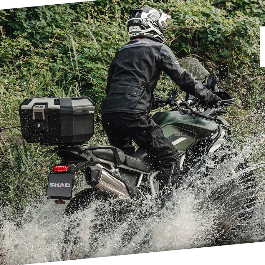 SHAD(シャッド) バイク TR46 TERRA トップケース 46L ブラック リア