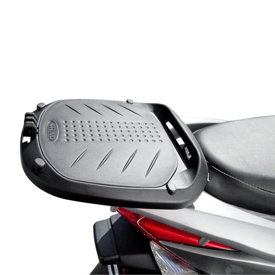 SHAD(シャッド) バイク 【セット品】SH26 トップケース+フィッティングキット Dio 110/Vision 110(11-26) 収納・BOX Dio110(JF3_4