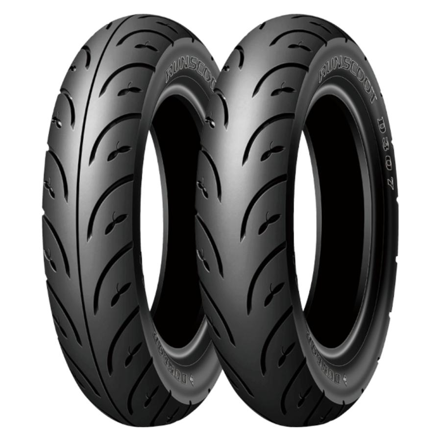 DUNLOP(ダンロップ) RUNSCOOT D307 3.50-10 51J TL フロント/リア