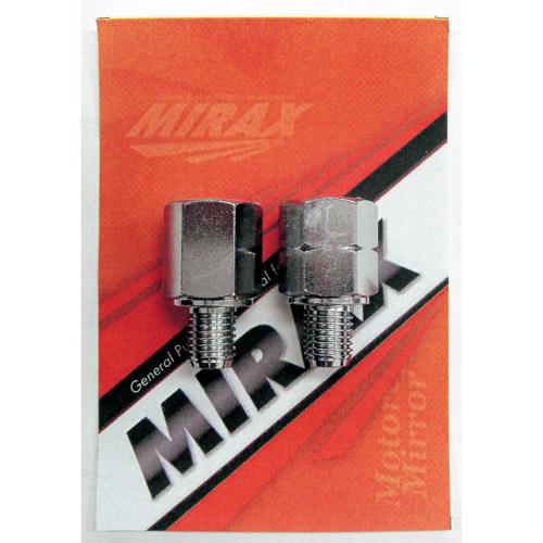 MIRAX ミラックス104 ネジ径変換アダプター ブラック 正10mm→正8mm