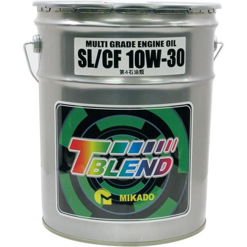 ミカド T-ブレンド SL/CF 10W-30 20L バイク 4サイクルエンジンオイル
