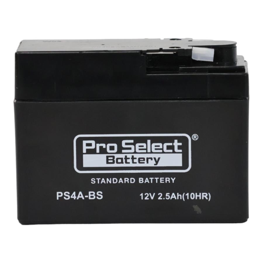 ProSelect バイク バッテリー PS4A-BS スタンダードバッテリー(YTR4A