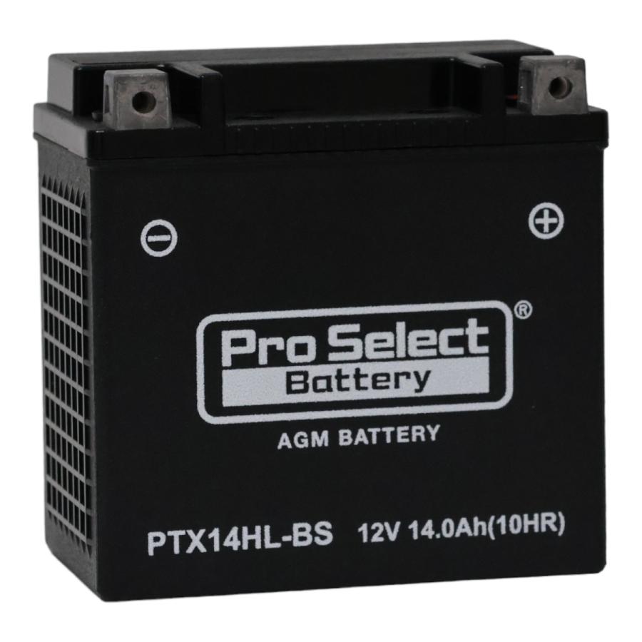ProSelect(プロセレクト) バイク PTX14HL-BS ハーレー専用AGMバッテリー(YTX14L-BS互換) PSB050 密閉型MFバッテリー｜partsdirect2｜02