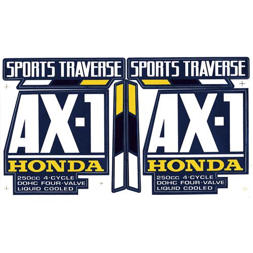 ホンダ AX-1 デカール 5点 セット エナジープライス : パーツ