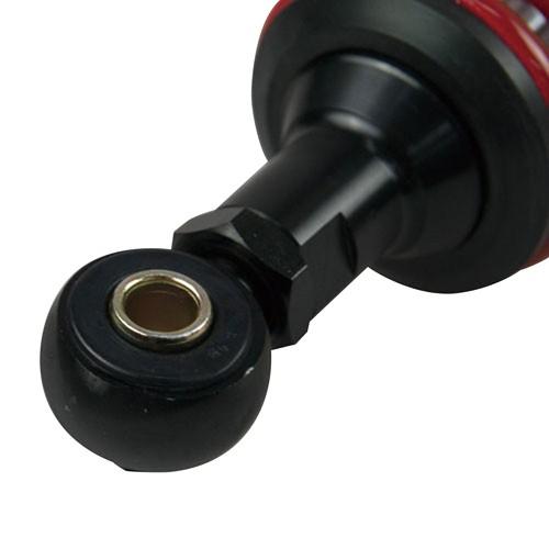 パーツダイレクトpaypayモール店 リアサスペンション タンク 340mm ブラックレッド Energyprice エナジープライス スプリング レッド タンク レッド 1セ