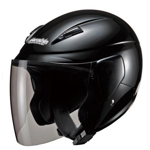 マルシン工業(Marushin) セミジェットヘルメット M-520 ブラック