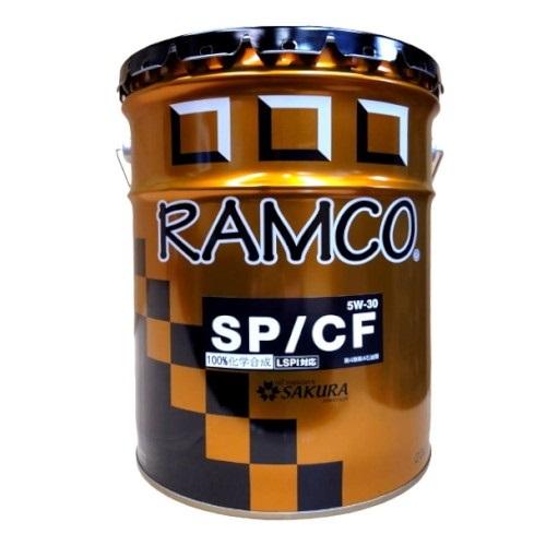 RAMCO(ラムコ) 自動車 SP/CF 5W-30 エンジンオイル 20L VHVI化学合成｜partsdirect