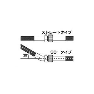 KITACO(キタコ) バイク スピードメーターケーブルジョイント ブラック/150mm/ストレート 0900-908-00001｜partsdirect｜02