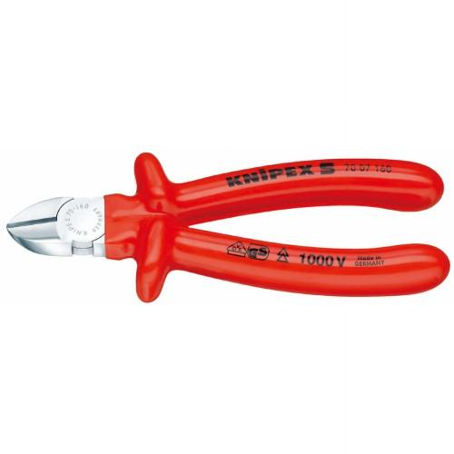 KNIPEX(クニペックス) 7007-180 絶縁斜ニッパー 1000V : パーツ