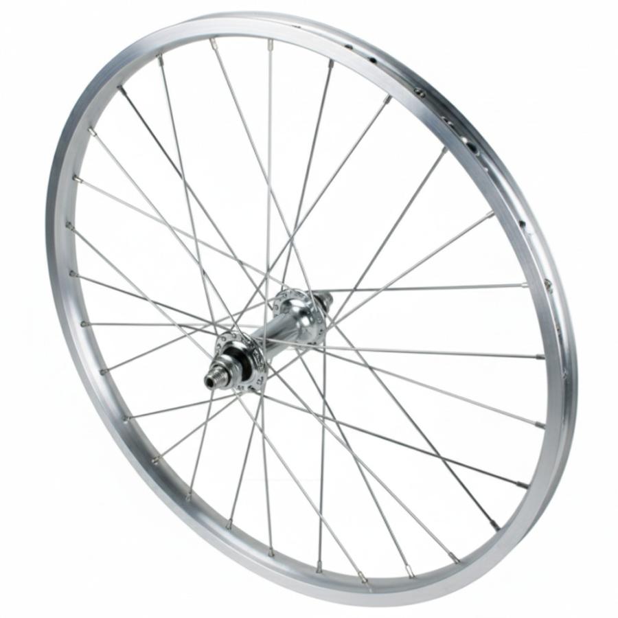 エナジープライス 前輪リム組み 22×1 3/8 ホイール アルミ 自転車