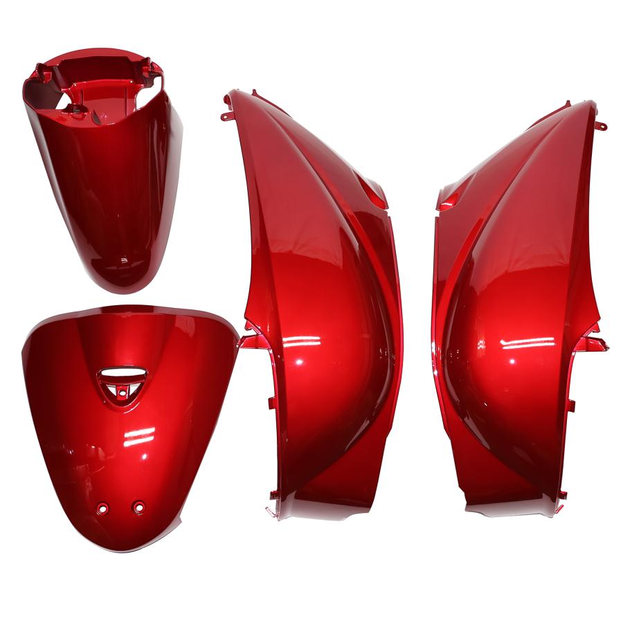 ホンダ トゥデイ TODAY AF67 外装 4点 カウル セット キャンディールー