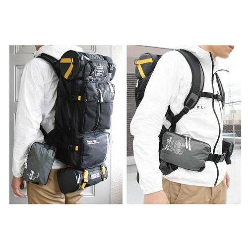 アークネスジャパン FIRE FIRST FFAT-100 FF-NYLON 多機能バックパック(レインカバー付き)BK 日用品_1