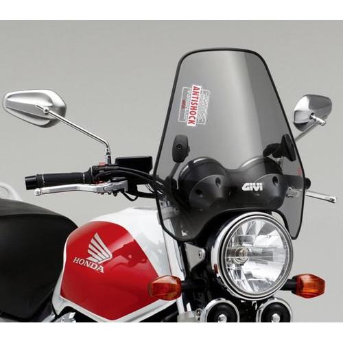 GIVI 中型ウインドスクリーン A604 セミスモーク 93971 バイク