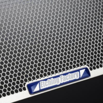 エッチングファクトリー ZZR1100-D型(93〜01)用 ラジエター&オイル