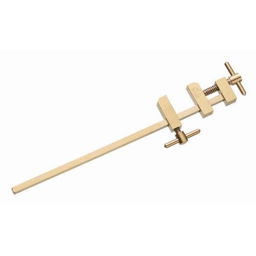 SKブランド 真鍮ハタ金 180mm BFC-180 ガレージ工具 万力・バイス