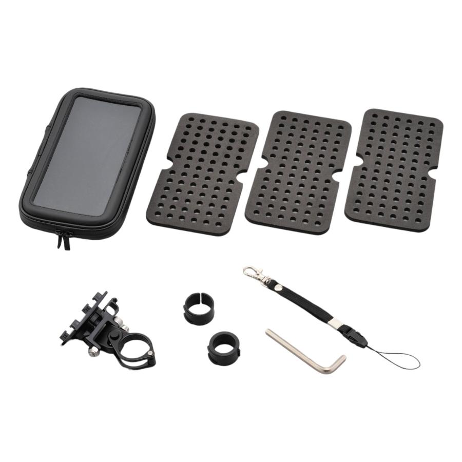 Merry出品 DAYTONA(デイトナ) バイク用スマホケース XL(リジット) 94805