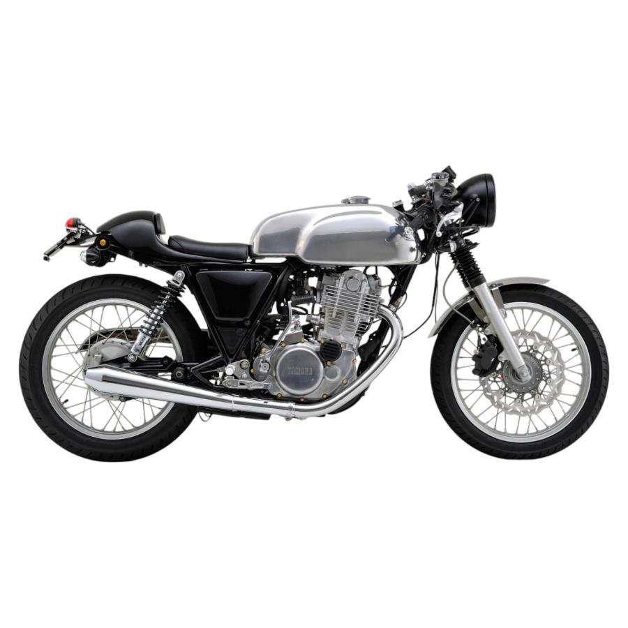 DAYTONA スリップオン メガ本体プマフラー 3.5°UP SR400FI 94499 バイク スリップオンマフラー・サイレンサー_1