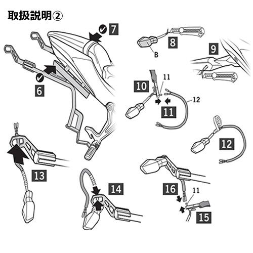 SHAD 3Pフィッティング Z650(16-25)/Ninja 650(17-25) K0Z667IF