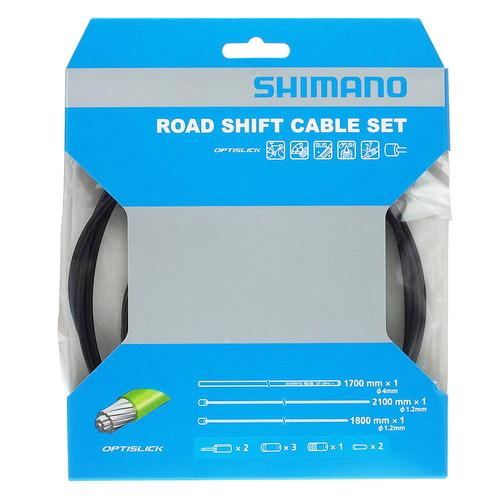 SHIMANO シマノ 激安/新作 自転車 シフト用ケーブル BK ロード セール商品 シフトケーブルセット OPTISLICK