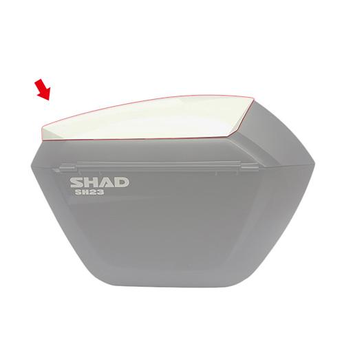 SHAD(シャッド) バイク ケース・バッグアクセサリー SH23専用カラーパネル ホワイト D1B23E08｜partsdirect｜02