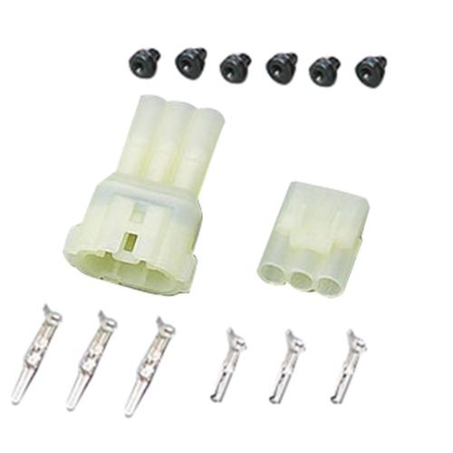 DAYTONA HM防水コネクターセット 3極 96177 バイク : パーツダイレクト