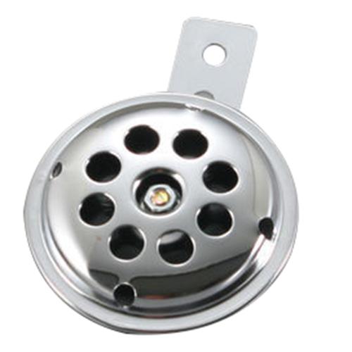 まる① DAYTONA(デイトナ) 12V用ホーン クローム 丸穴 96223 バイク : パーツ