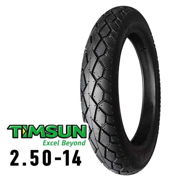 正規通販 TIMSUN ティムソン バイクタイヤ TS622 2.50-14 F WT 97〜 リトルカブ 最大98％オフ！ 32P TS-622
