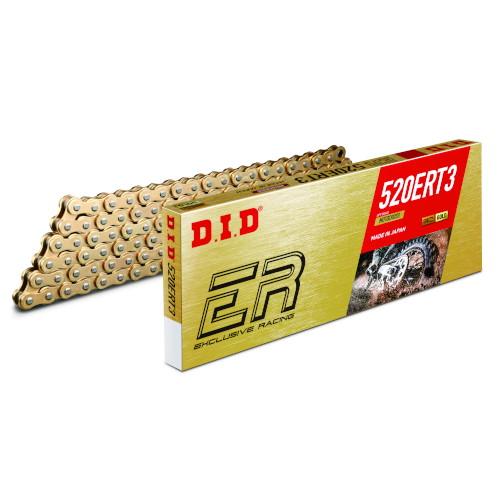 DID(大同工業) レース用チェーン ERシリーズ 520ERT3-120L RJ(クリップ