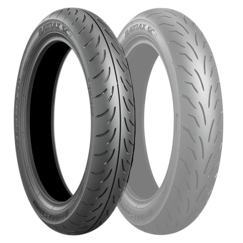 BRIDGESTONE BATTLAX SC 90/80-14 49P TL フロント MCS60034 バイク