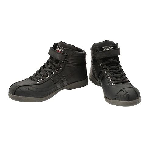 HenlyBegins(ヘンリービギンズ) シューズ・安全靴・作業靴 HBS-001 SAFEシューズ ブラック 25.0cm 97208｜partsdirect