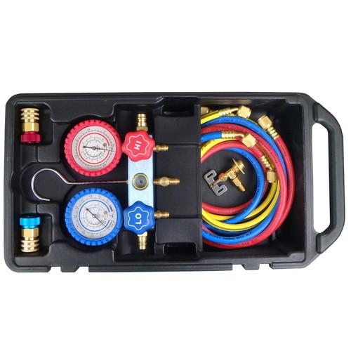 ゲージマニホールド JTC マニホールドゲージ R134a用 JTC1105B 自動車 : パーツダイレクト