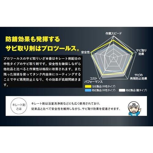 ProTOOLs 錆取革命 錆取りいざ本番 バイク タンク サビ取り剤 防錆