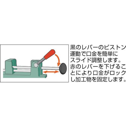 TRUSCO クイックグリップバイス 100mm QU-100_2